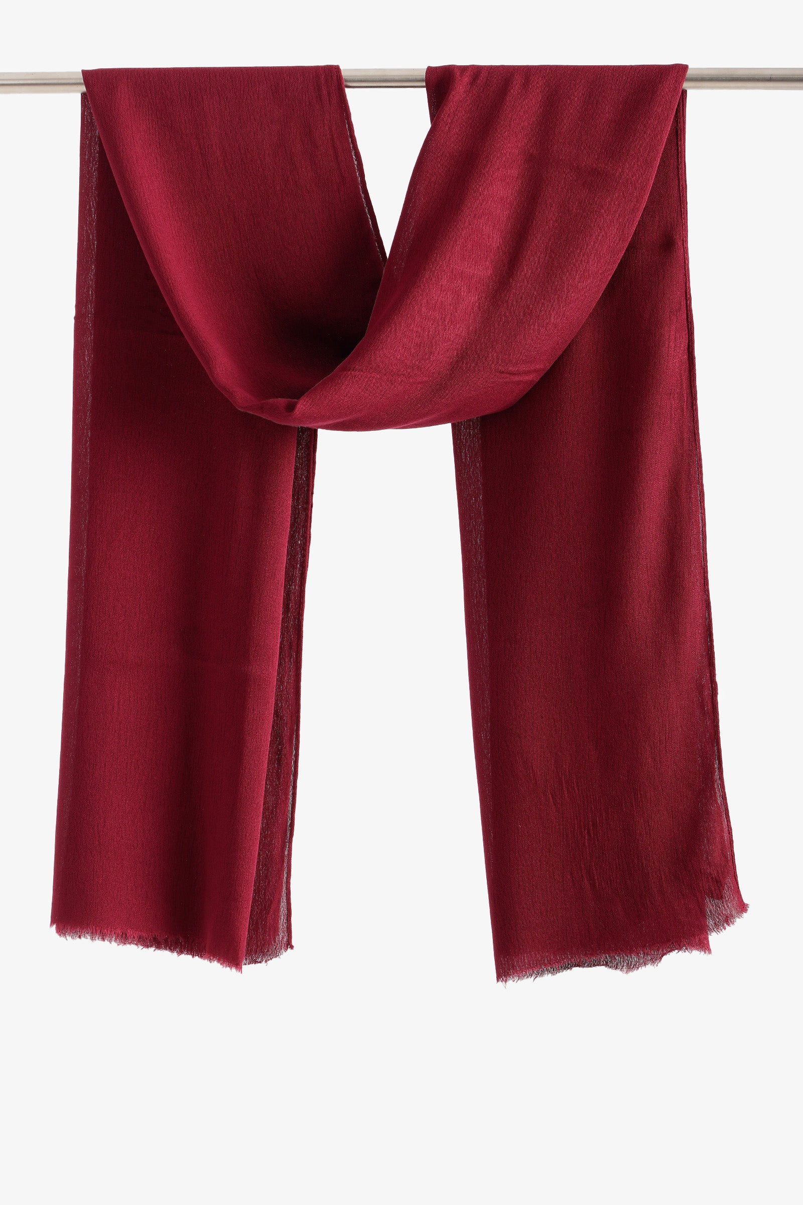 Crinkle Fringed Scarf