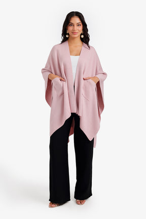 Plain Asymmetrical Poncho