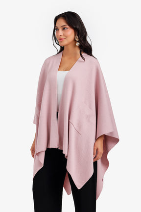 Plain Asymmetrical Poncho
