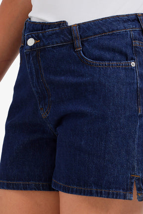 Mini Denim Beach Shorts