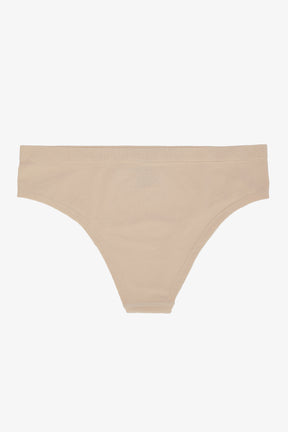 Ribbed-Trim Brief Panty