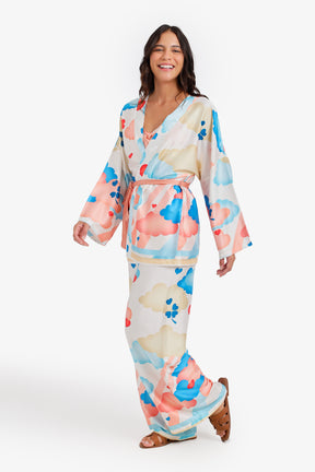 Cloud Print 3-Piece Pyjama