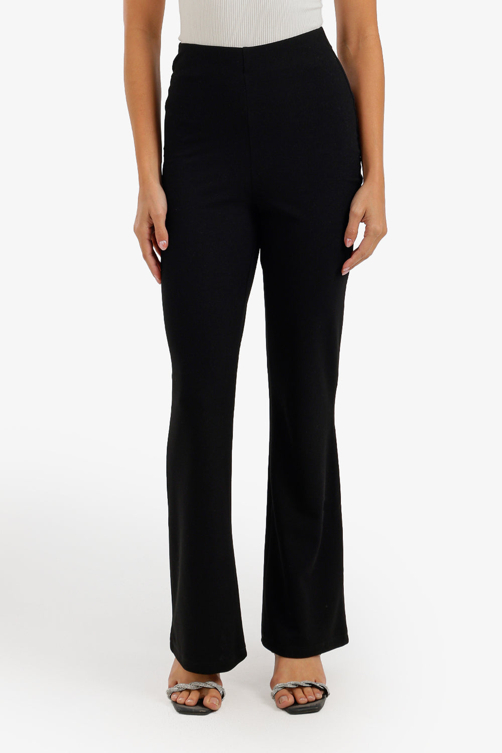 High-Waist Flare Pants