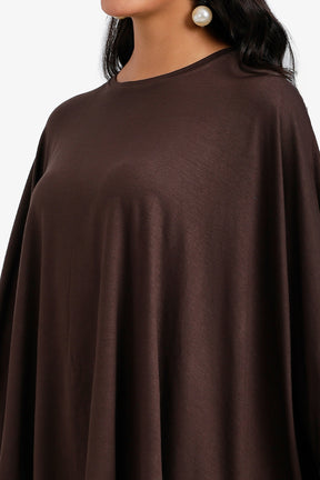 Flowy Asymmetric Poncho