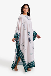 Tropical Graphic Beach Dress