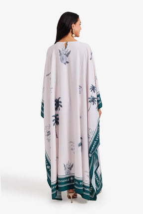 Tropical Graphic Beach Dress