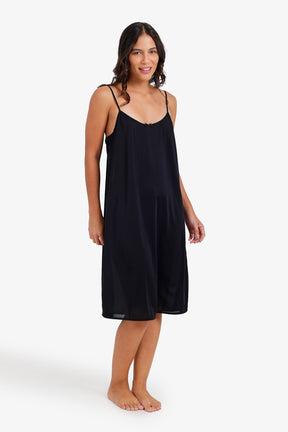 Scoop-Neck Slip Dress