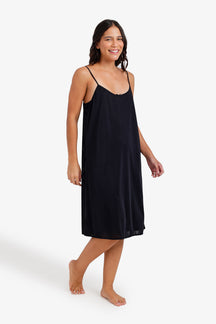 Scoop-Neck Slip Dress