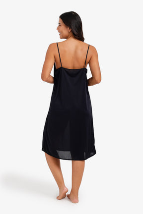 Scoop-Neck Slip Dress