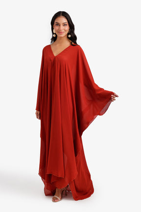 Flowy Asymmetric Beach Dress