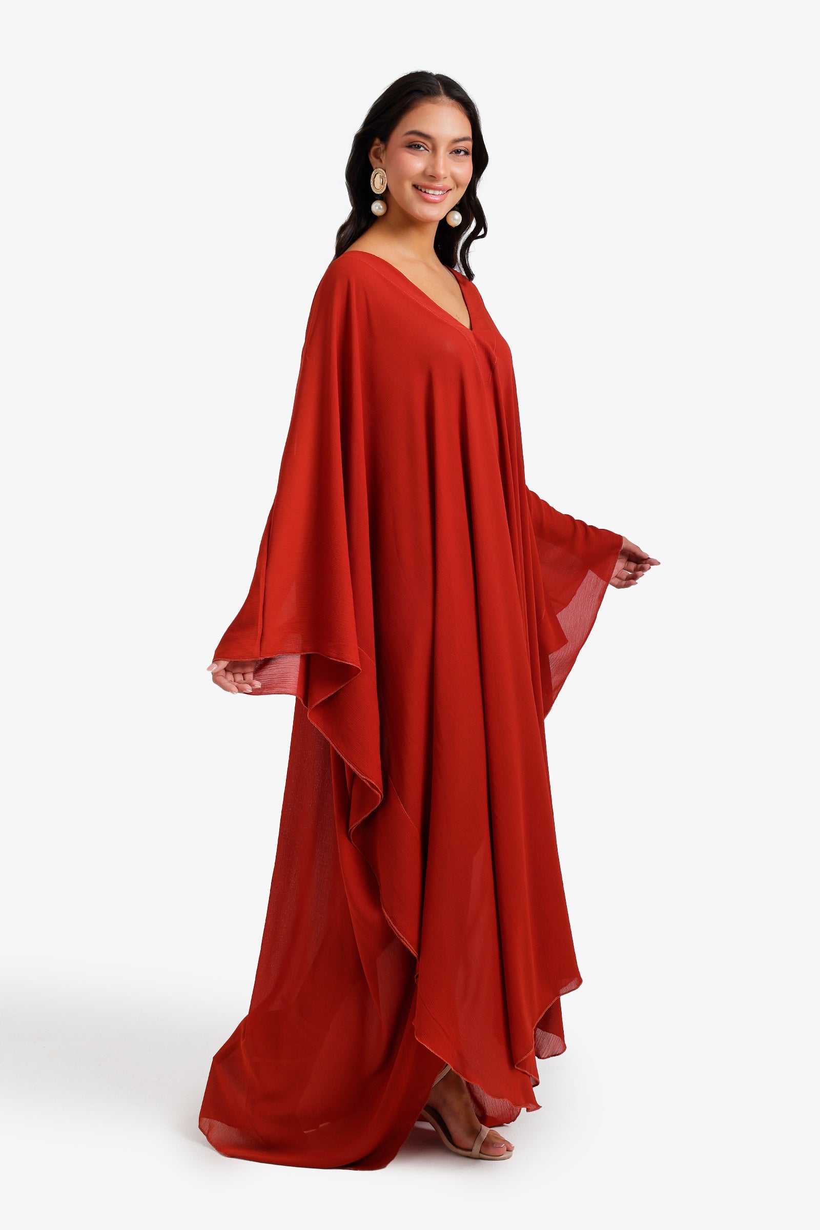 Flowy Asymmetric Beach Dress