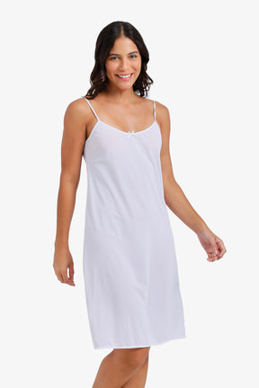Scoop-Neck Slip Dress
