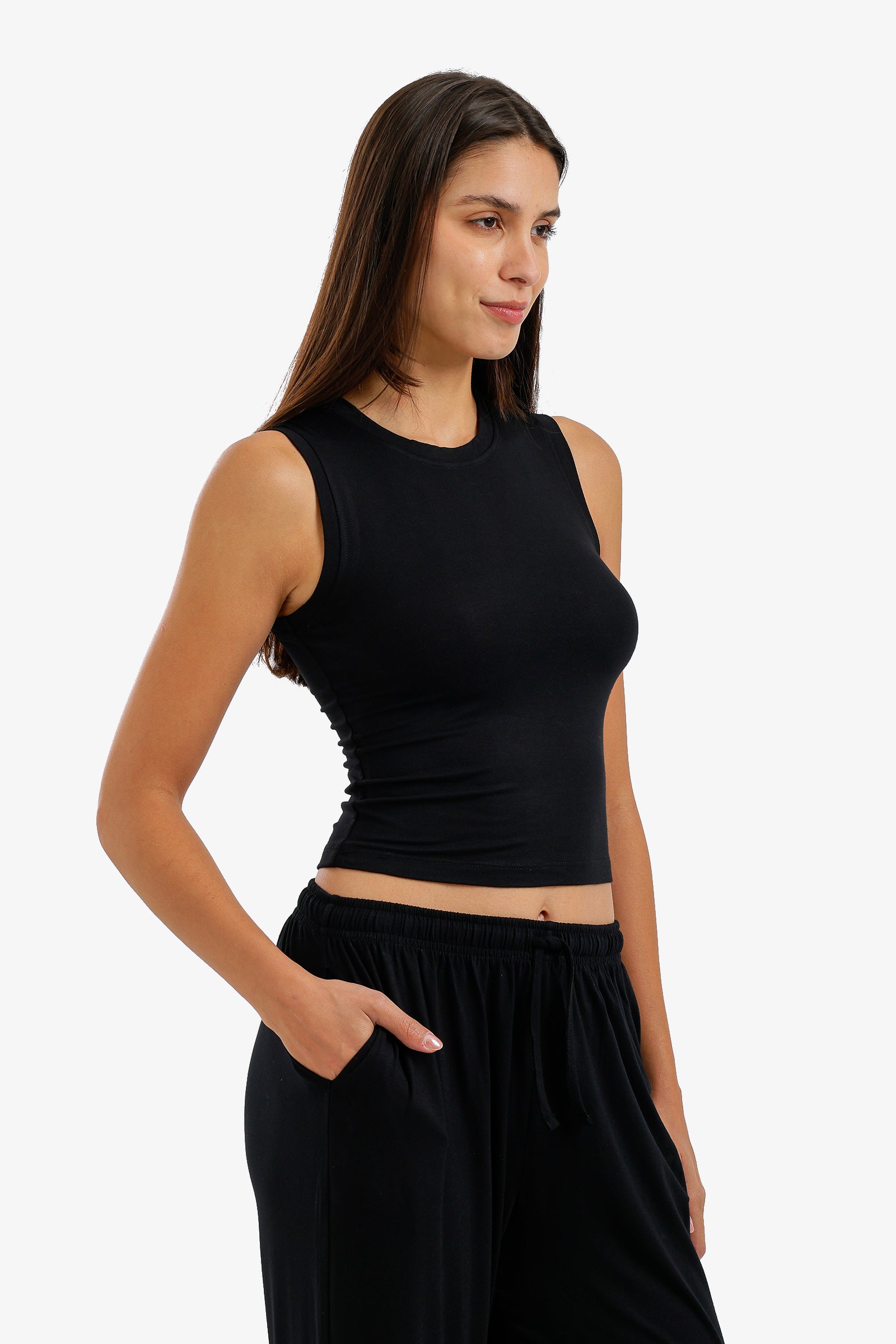 Cropped Lounge Top
