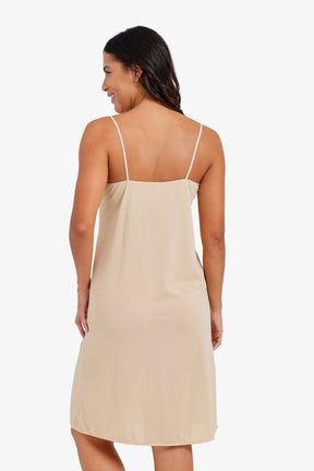Scoop-Neck Slip Dress