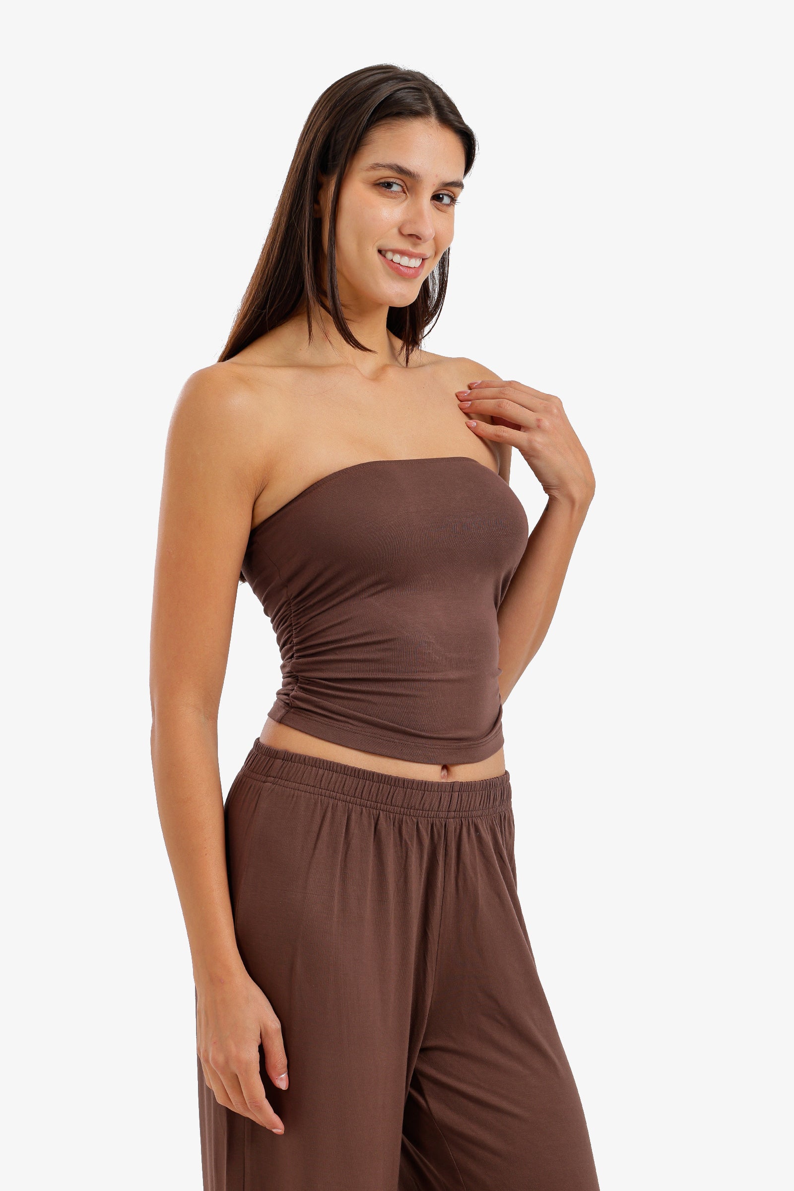 Sleeveless Cropped Lounge Top