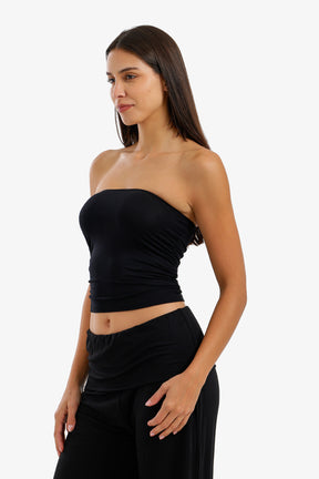 Sleeveless Cropped Lounge Top