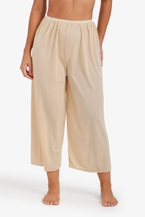 Wide-Leg Slip Pants