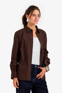 Classic Button Placket Shirt