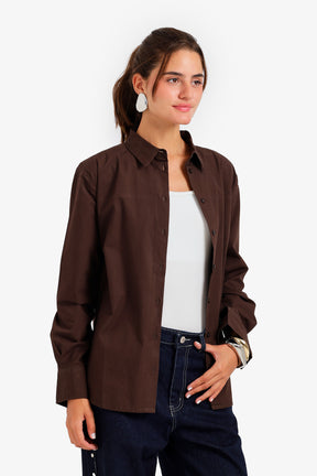 Classic Button Placket Shirt