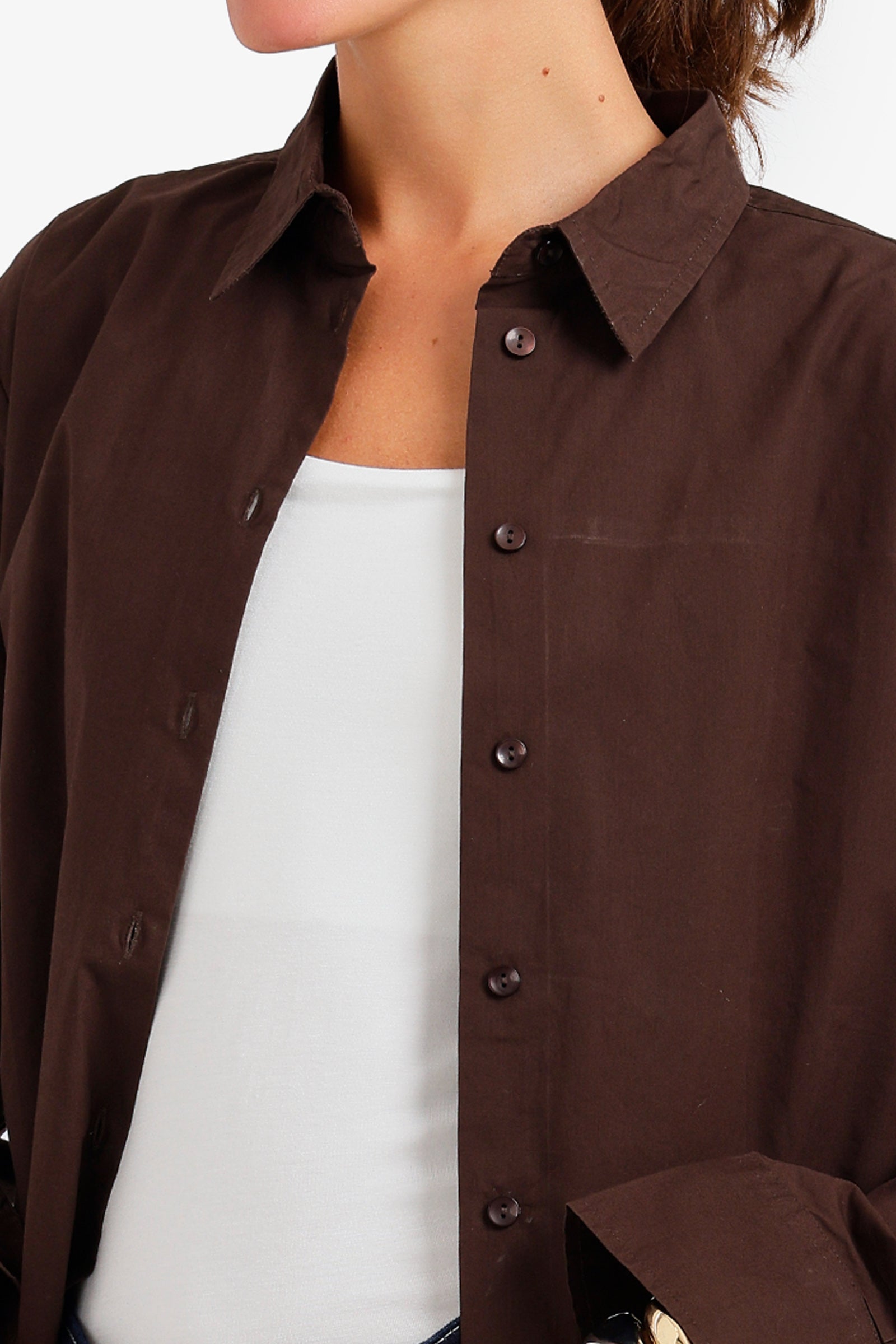 Classic Button Placket Shirt