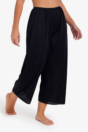 Wide-Leg Slip Pants
