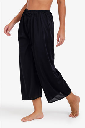 Wide-Leg Slip Pants