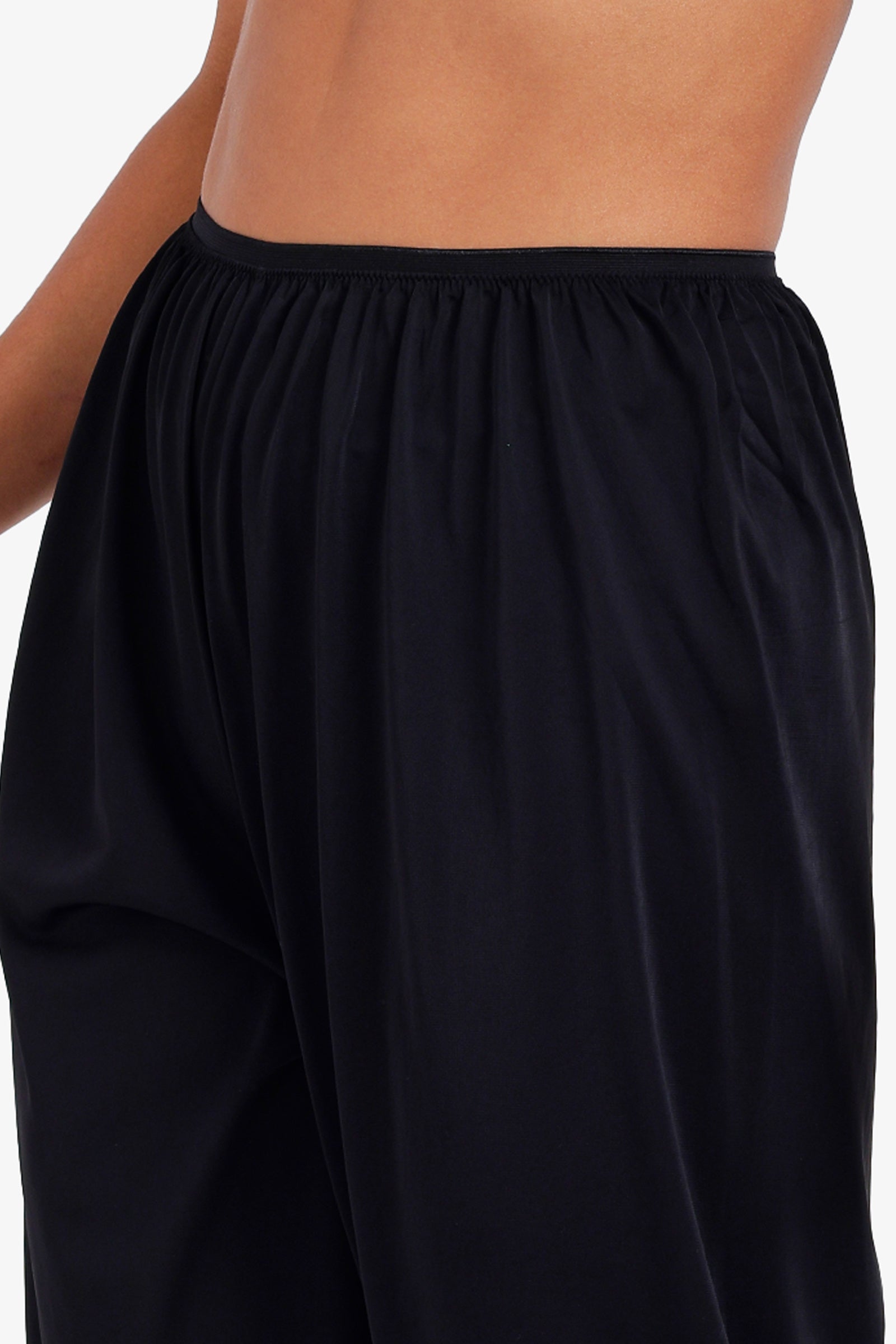 Wide-Leg Slip Pants