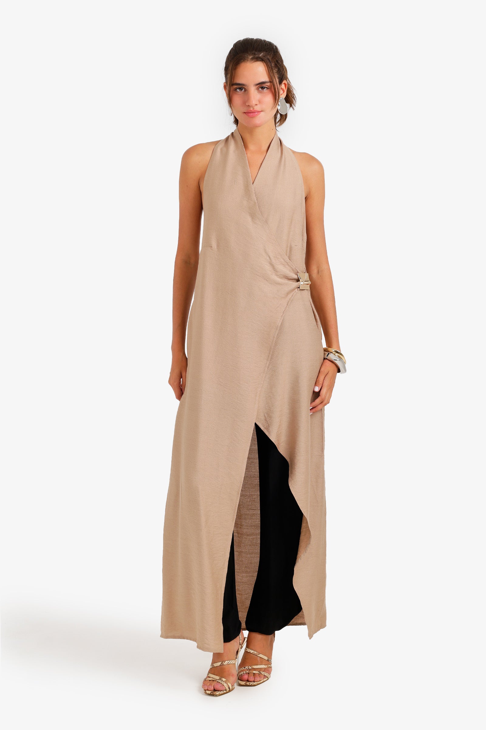 Halter Neck Beach Dress