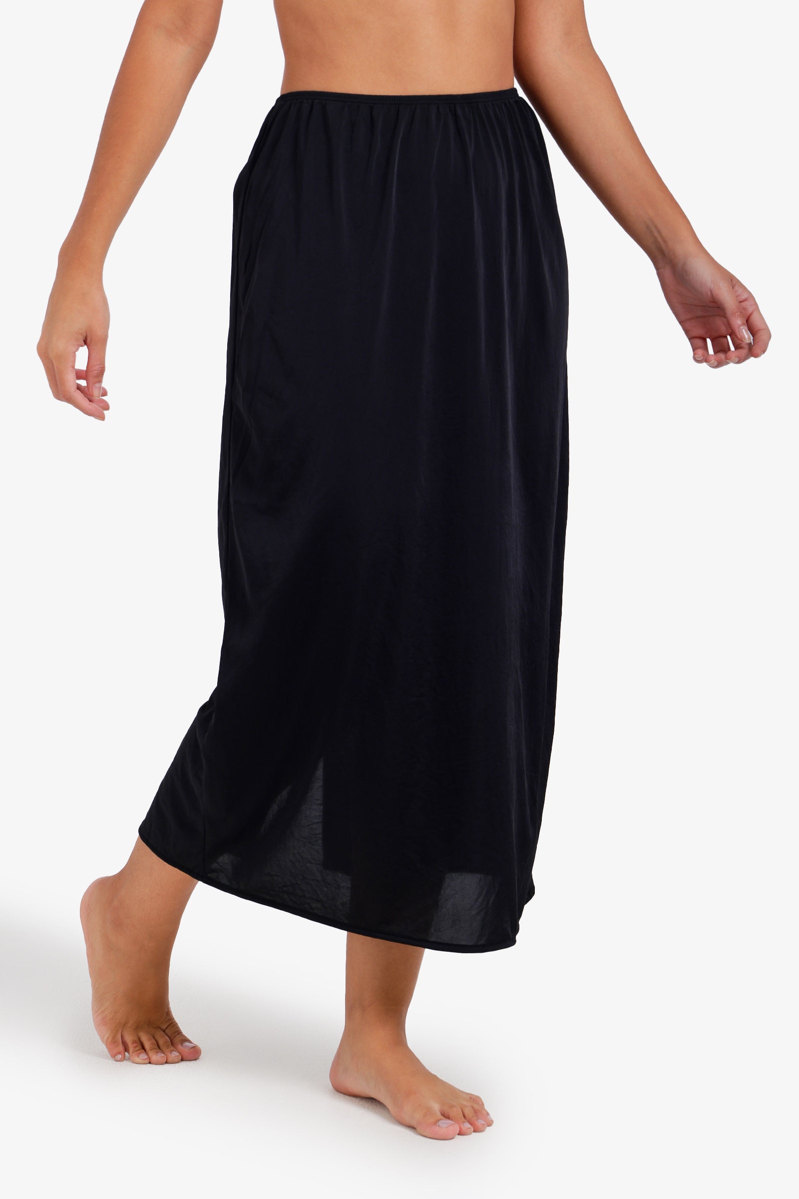 Midi Slip Skirt