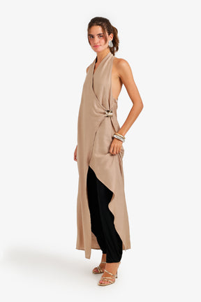 Halter Neck Beach Dress