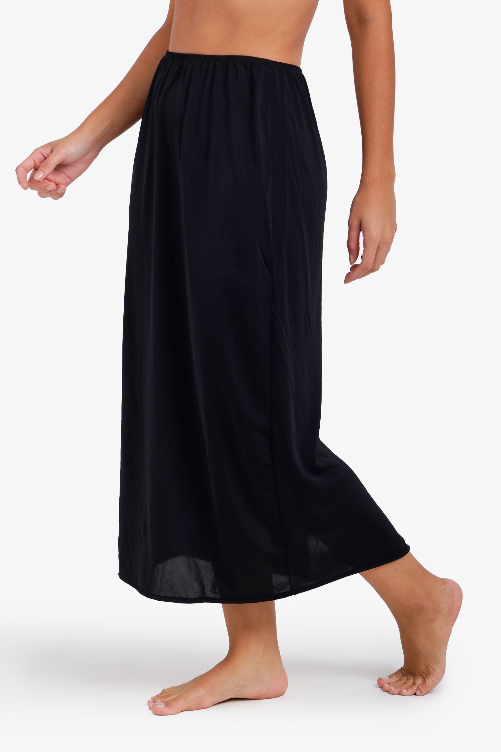 Midi Slip Skirt