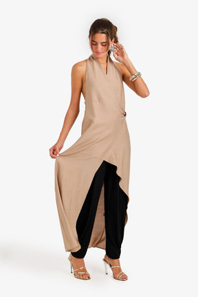 Halter Neck Beach Dress