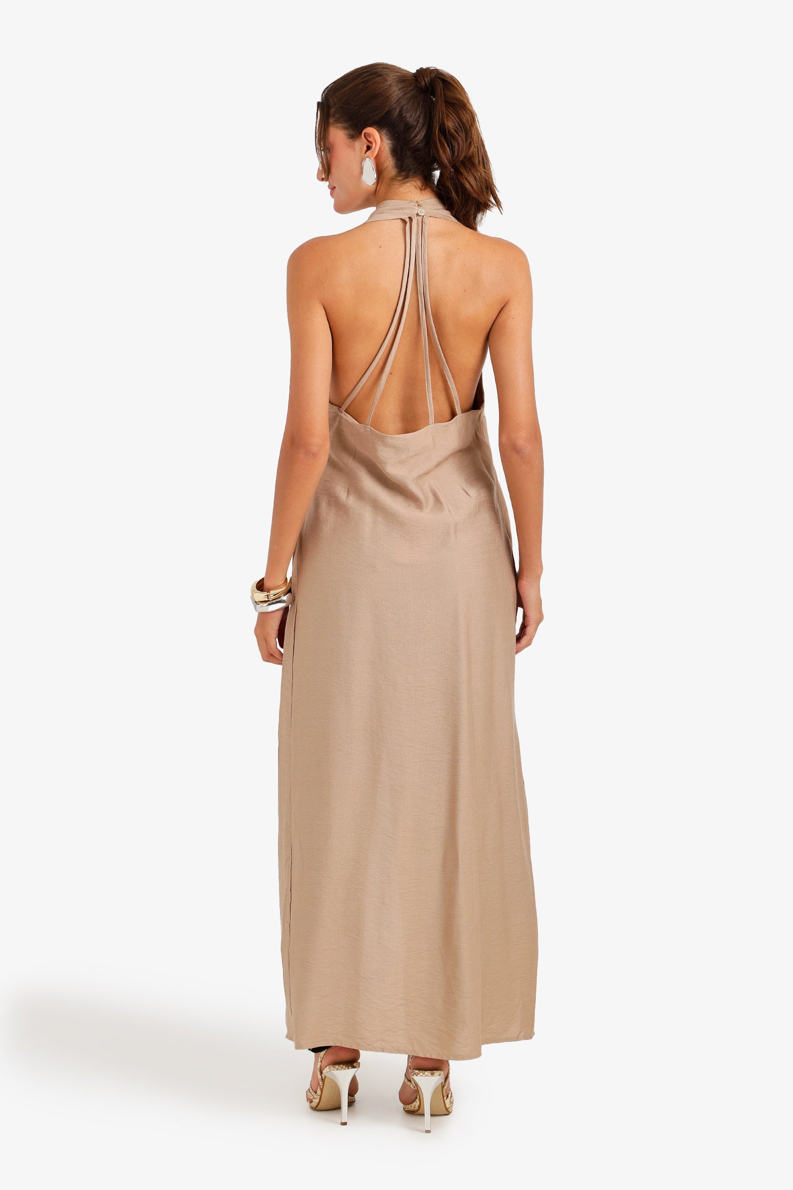 Halter Neck Beach Dress