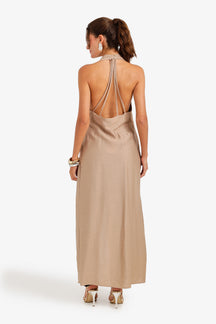 Halter Neck Beach Dress
