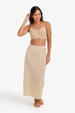 Midi Slip Skirt