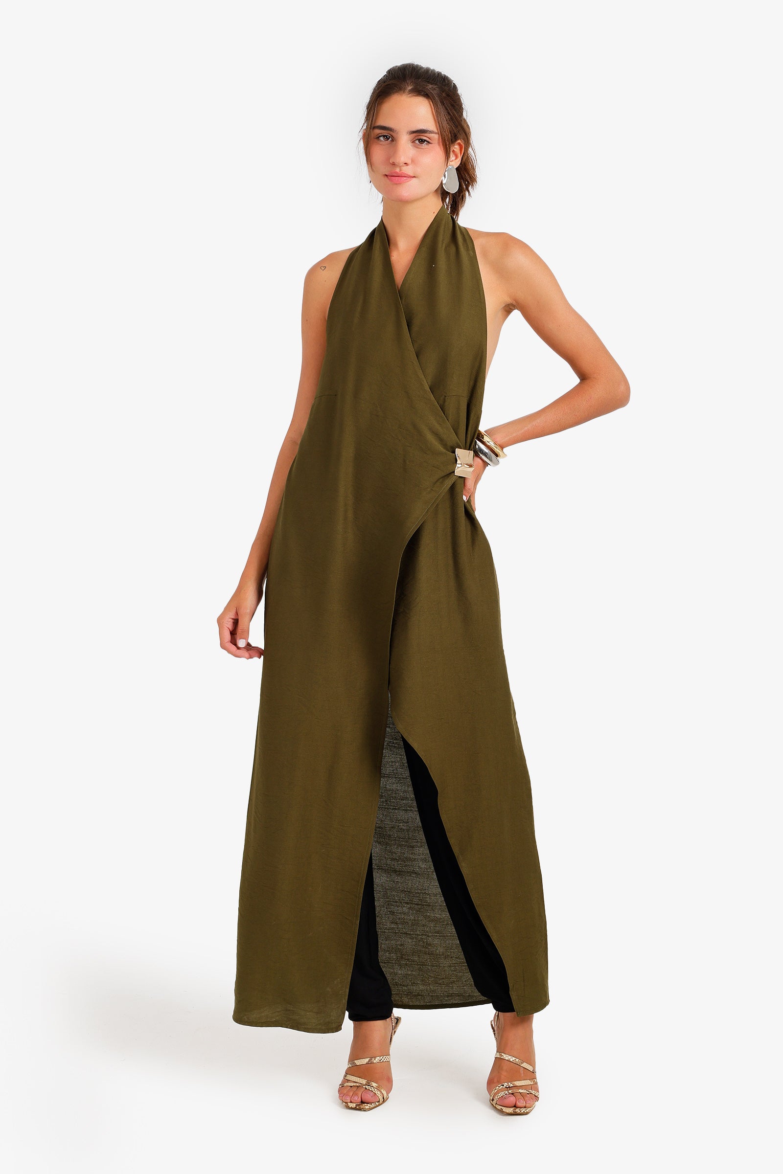 Halter Neck Beach Dress