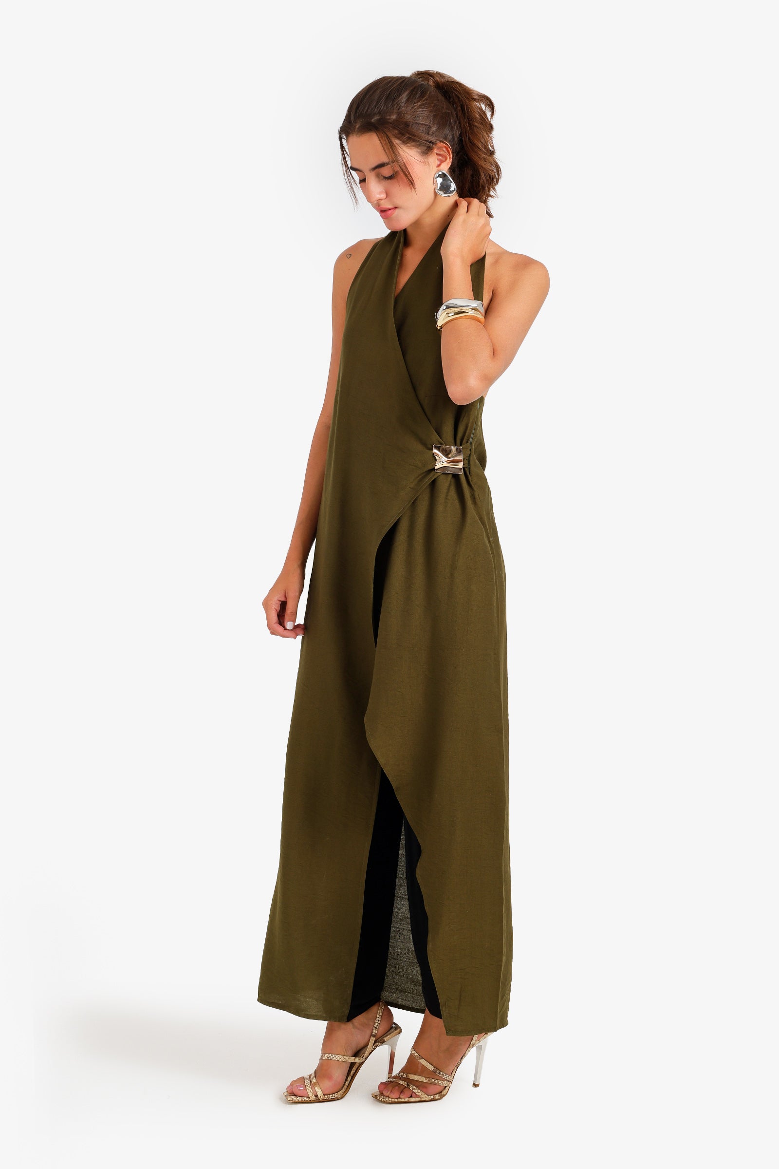 Halter Neck Beach Dress