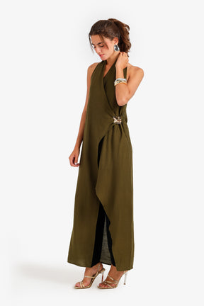 Halter Neck Beach Dress
