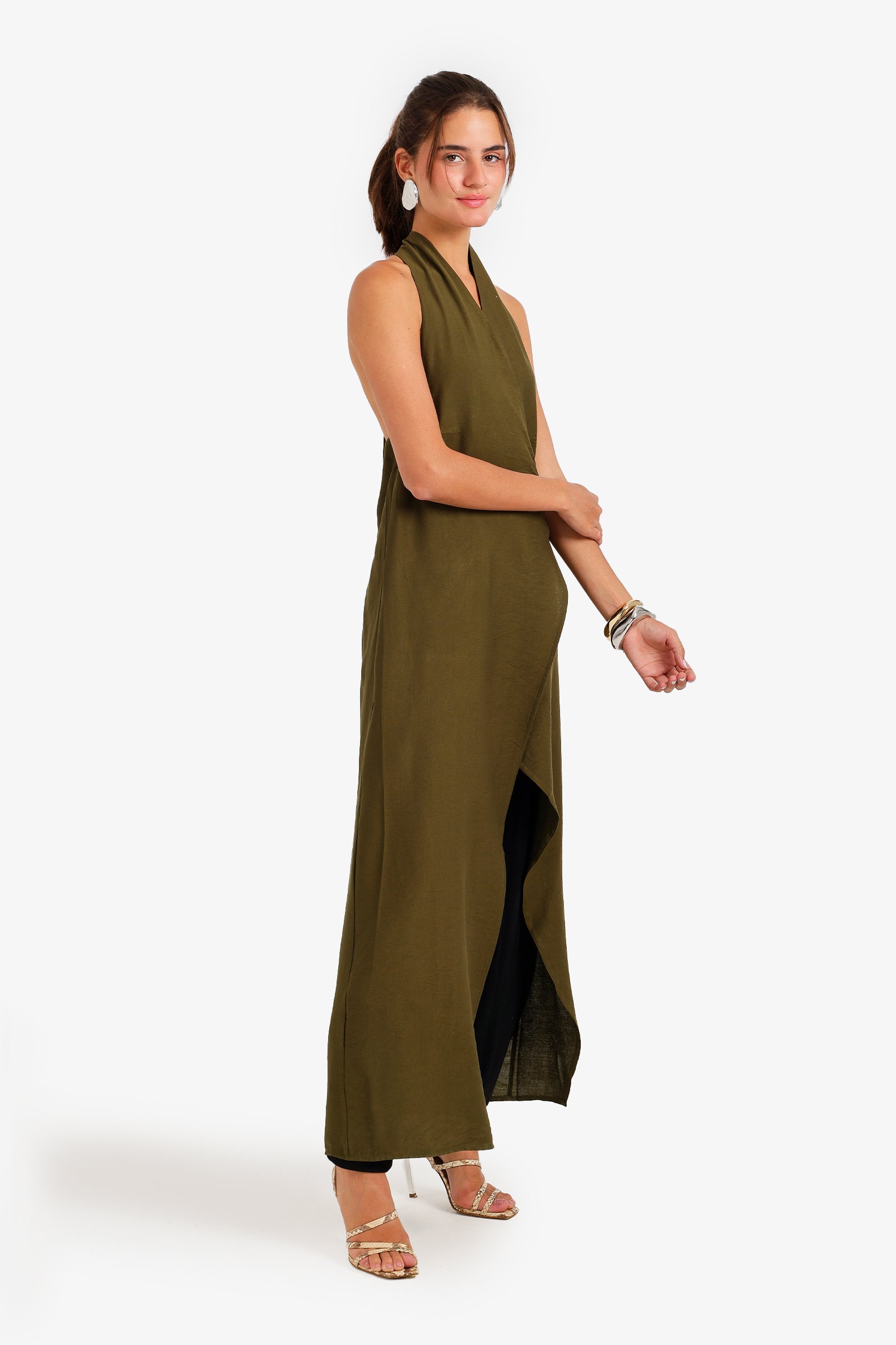 Halter Neck Beach Dress