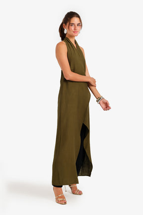 Halter Neck Beach Dress