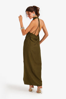 Halter Neck Beach Dress