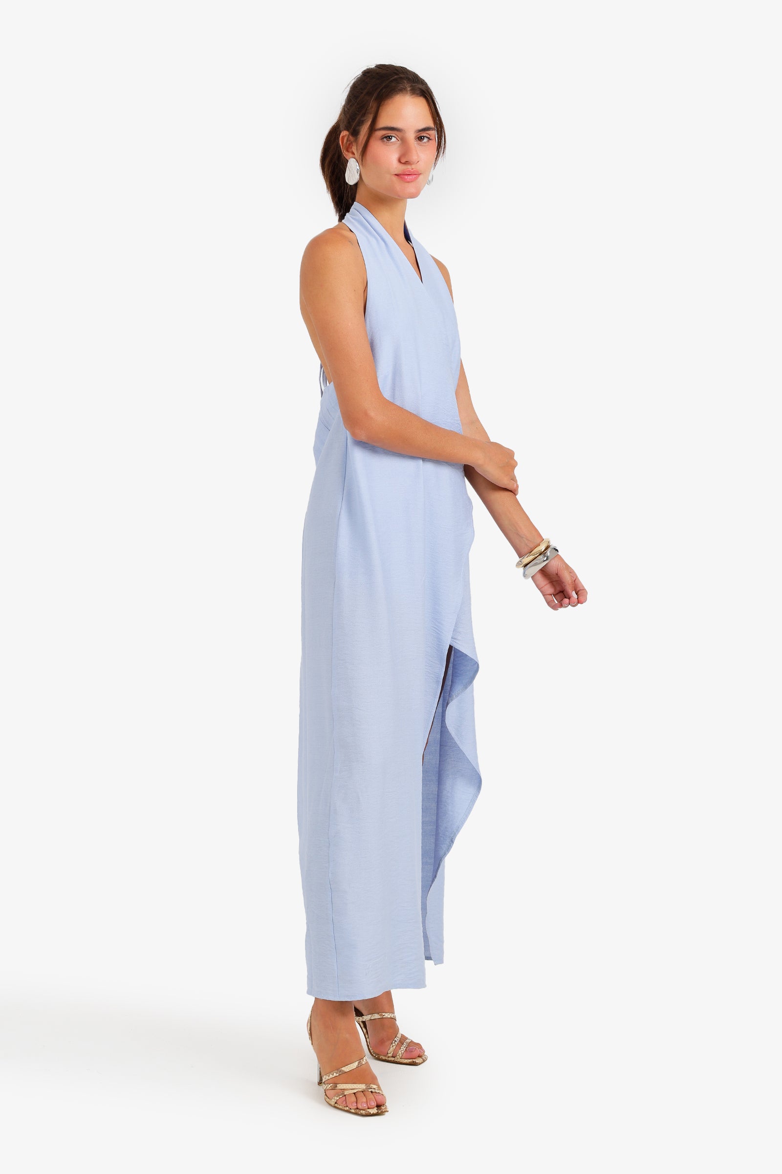 Halter Neck Beach Dress