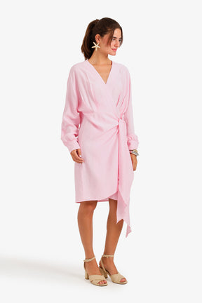 Wrap Mini Beach Dress