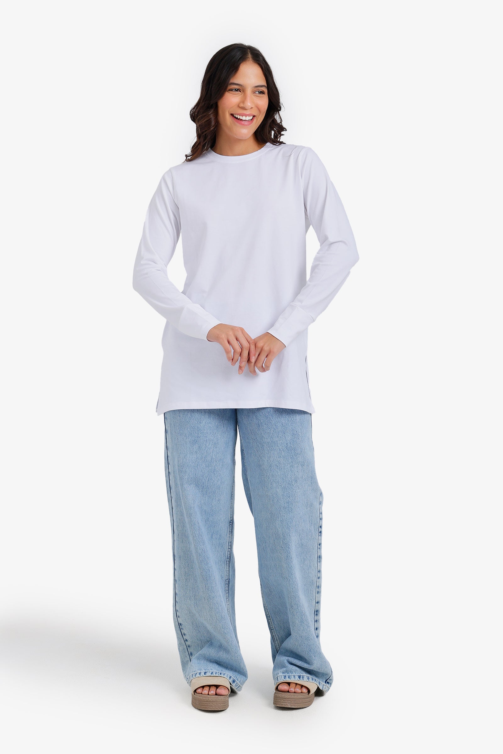 Side Slit T-Shirt