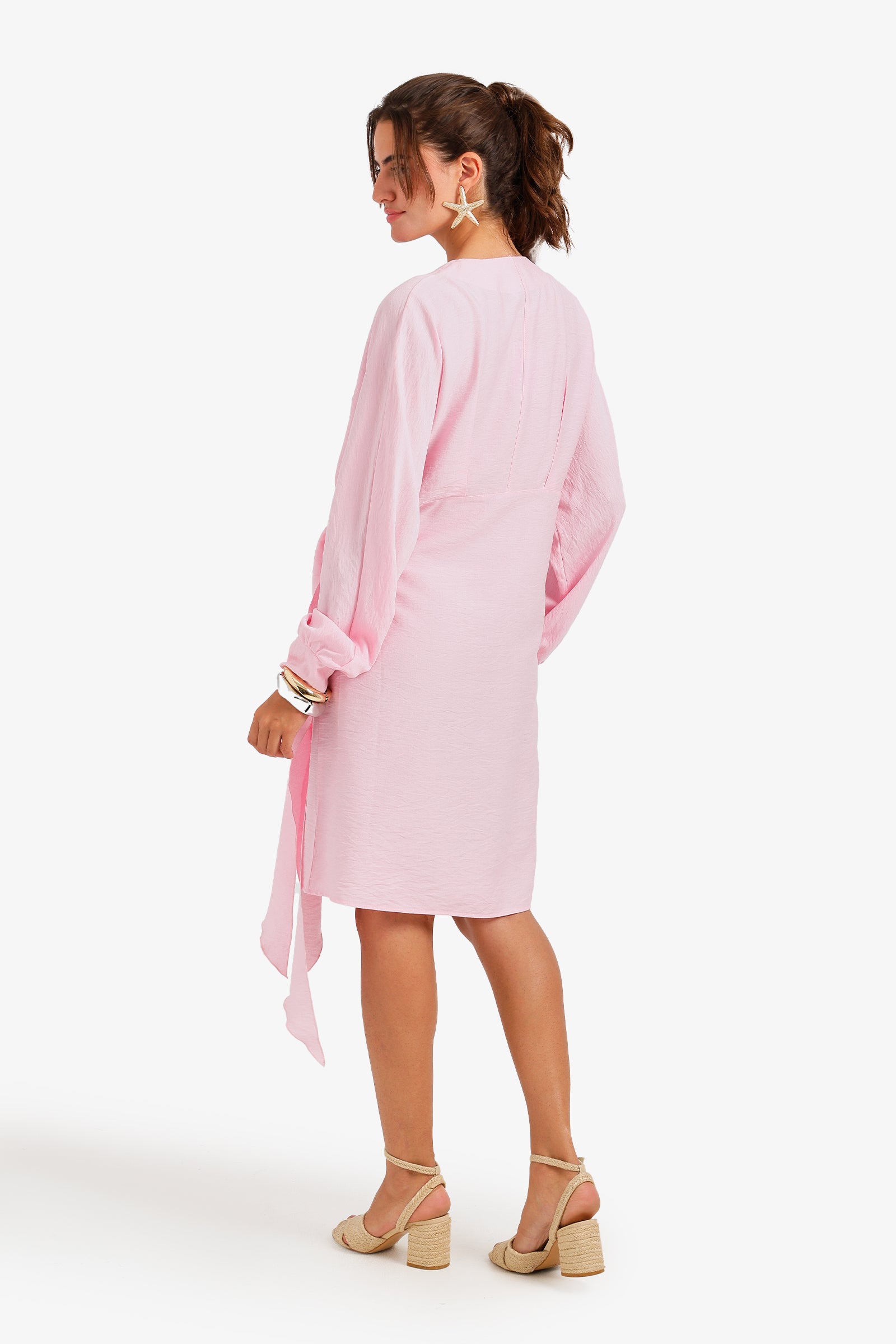 Wrap Mini Beach Dress