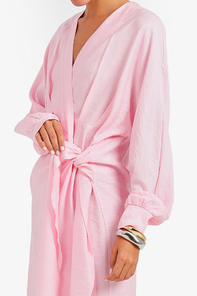 Wrap Mini Beach Dress