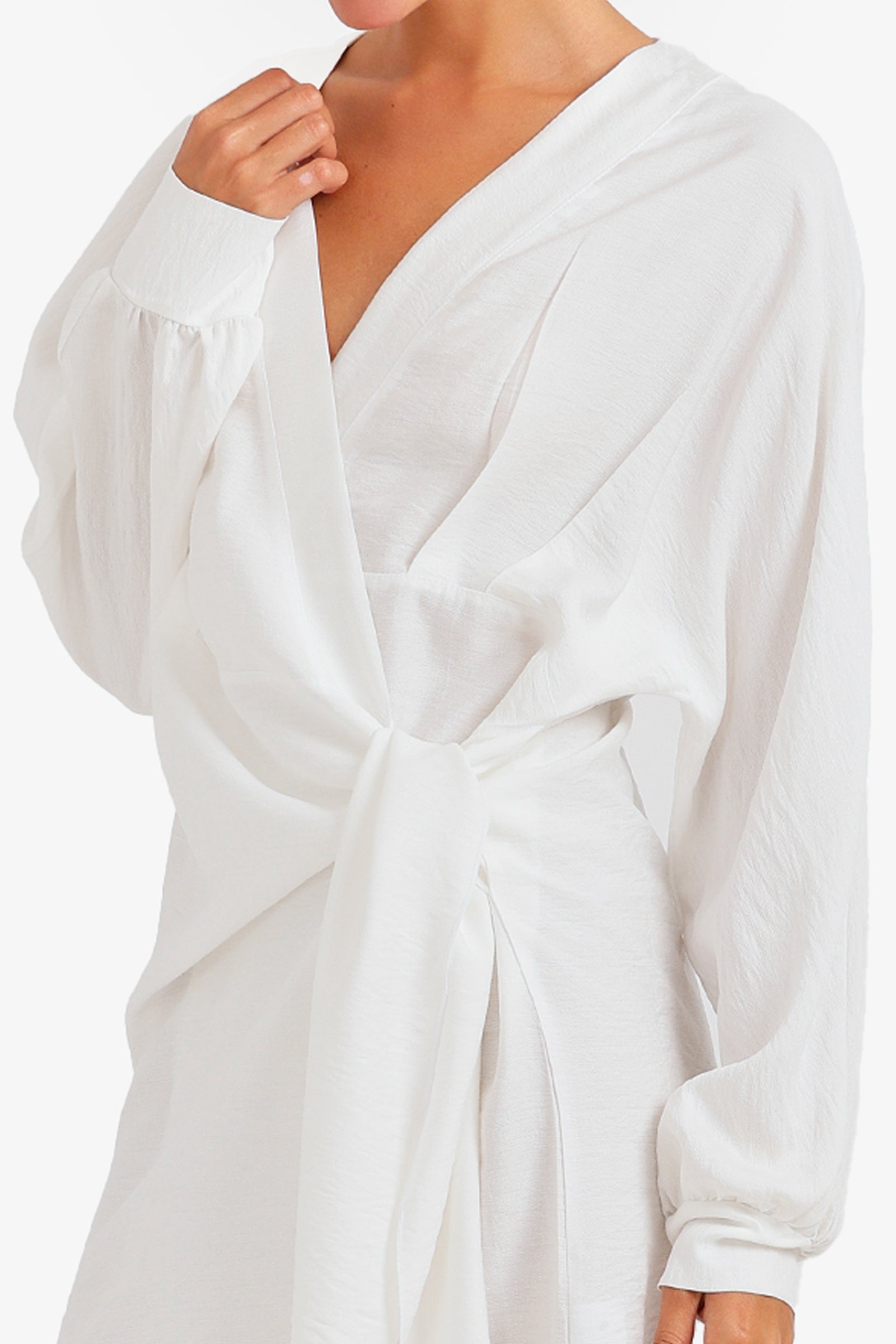 Wrap Mini Beach Dress