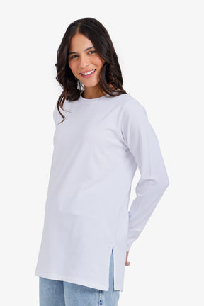 Side Slit T-Shirt