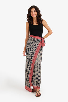 Geometric Print Sarong