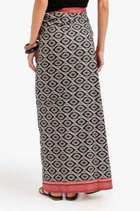 Geometric Print Sarong
